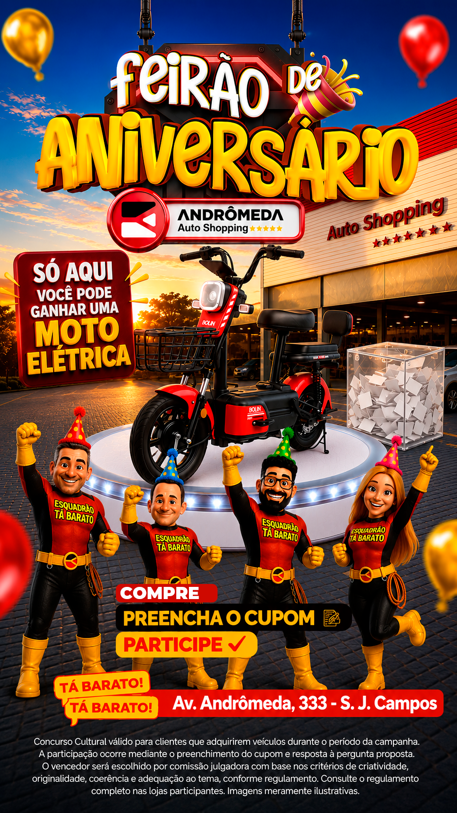 Auto Shopping Andrômeda Facebook ad: Seu próximo carro está mais perto do que…