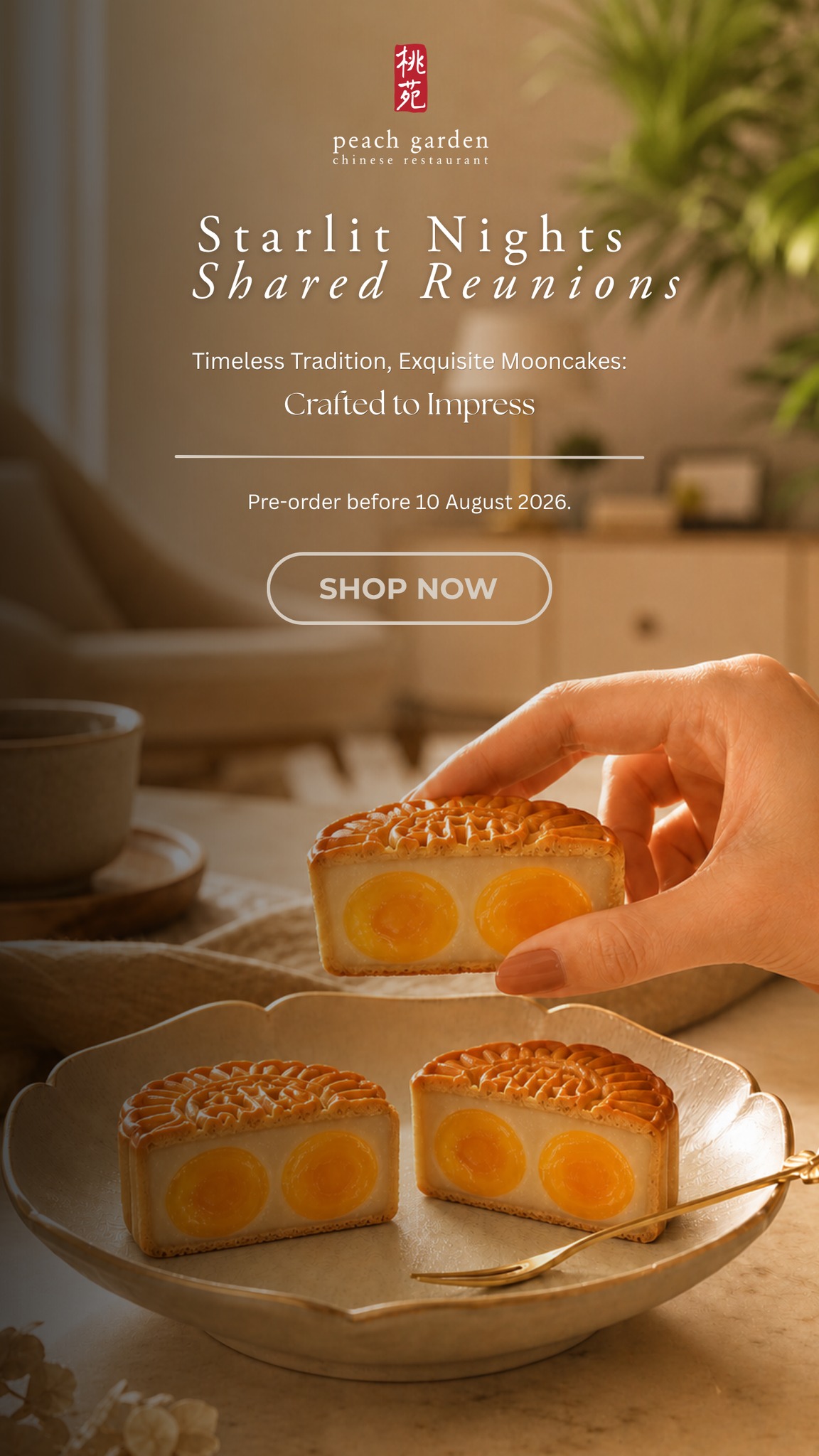 Peach Garden Group Facebook ad