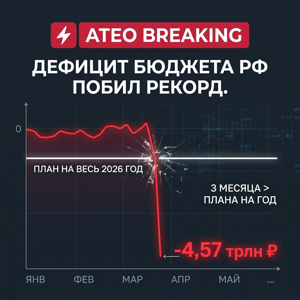 Ateo Breaking Facebook ad: Новости одной строкой, удобный формат для тех, кто…