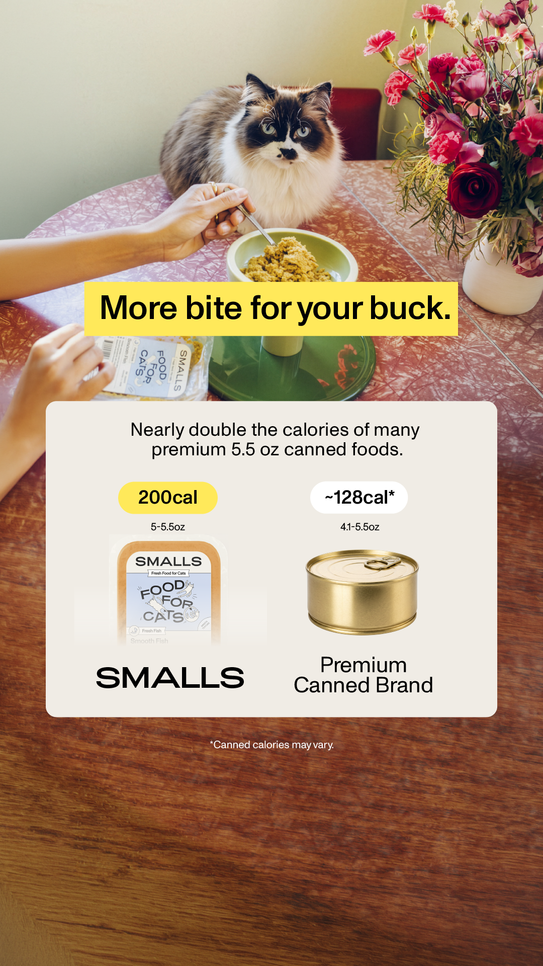 Smalls Facebook ad
