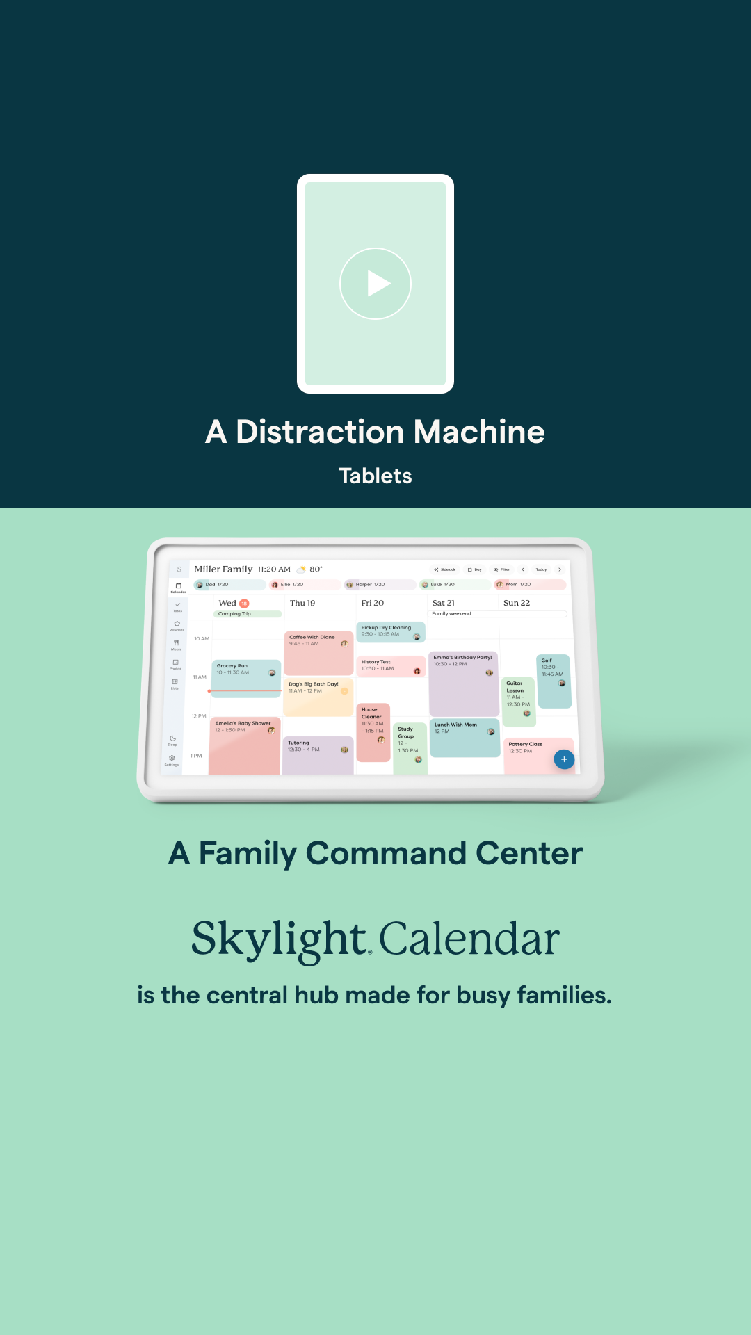 Skylight Facebook ad