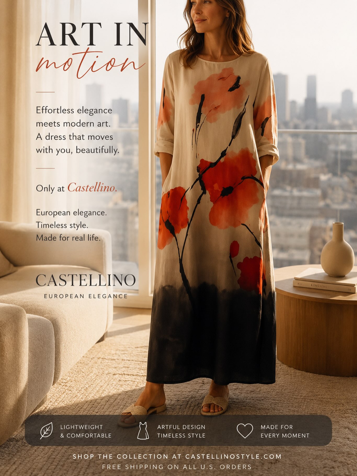 castellino.style Facebook ad from Jul 21, 2026