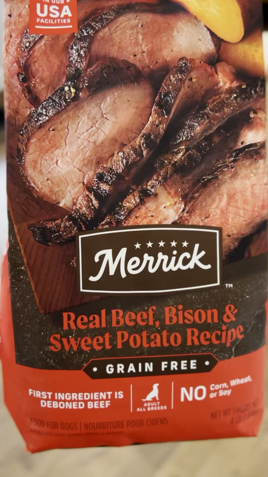 Merrick Pet Care Facebook ad: Try Merrick Dog Food