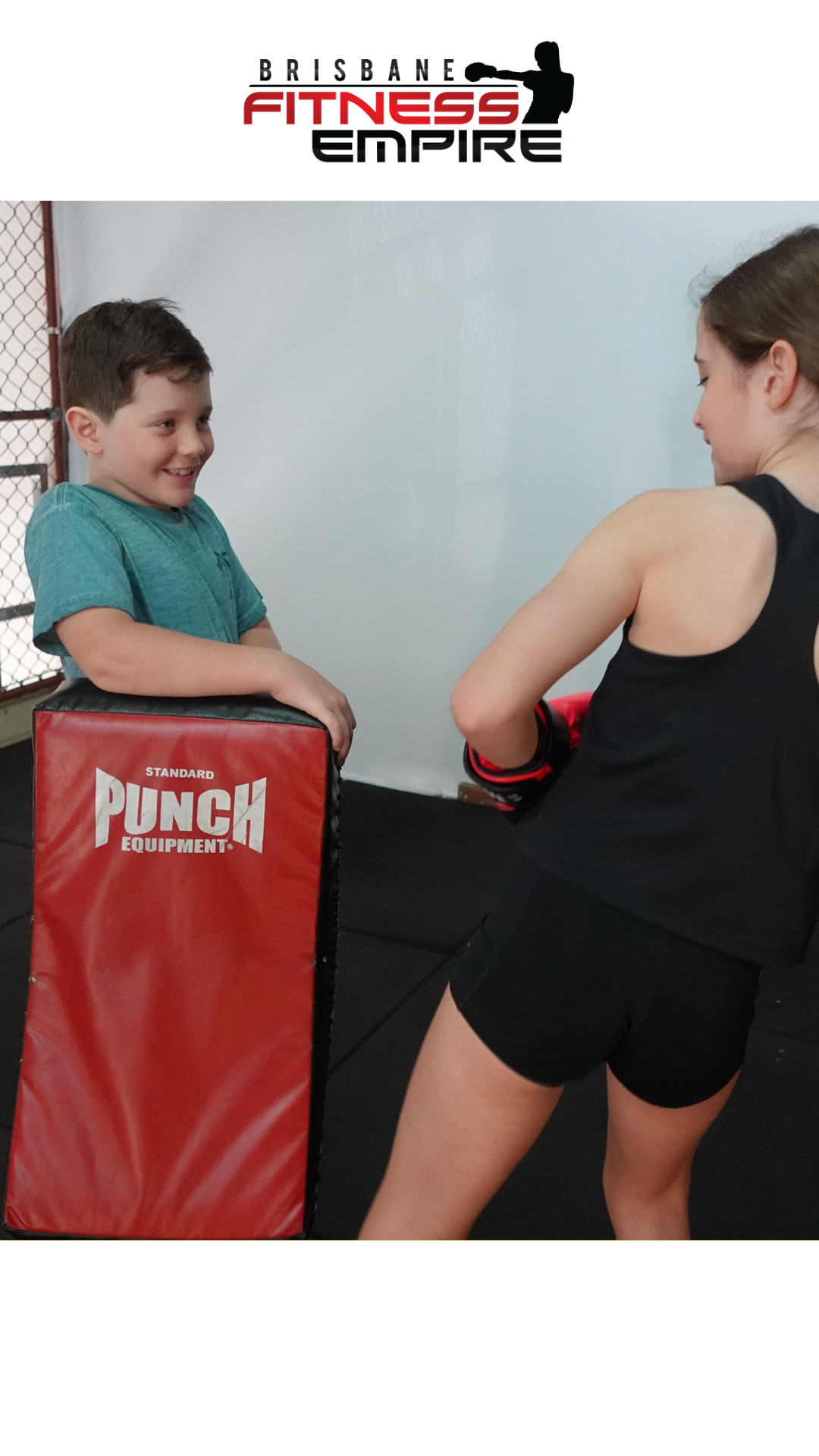 Brisbane Fitness Empire Facebook ad: Free Kids Martial Arts Class!