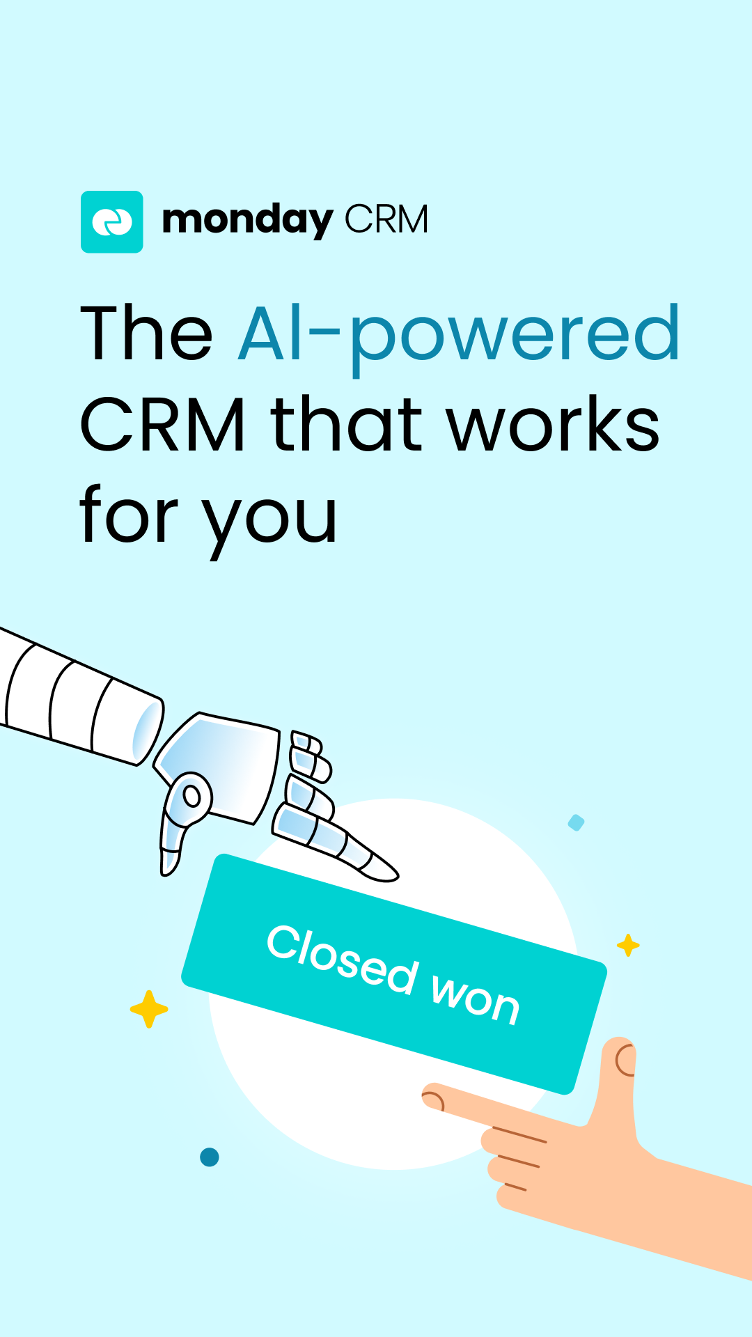 monday CRM Facebook ad