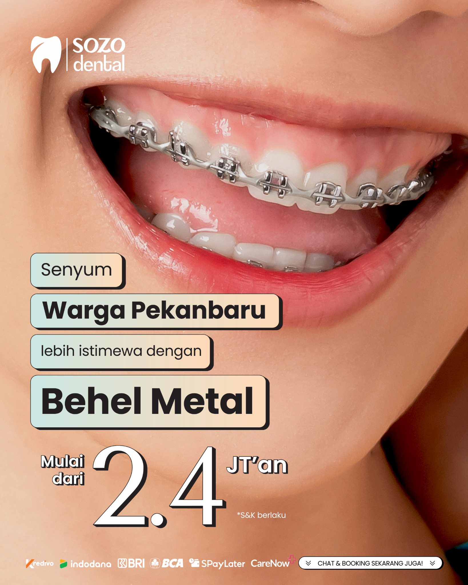 Sozo Dental Clinic Facebook ad