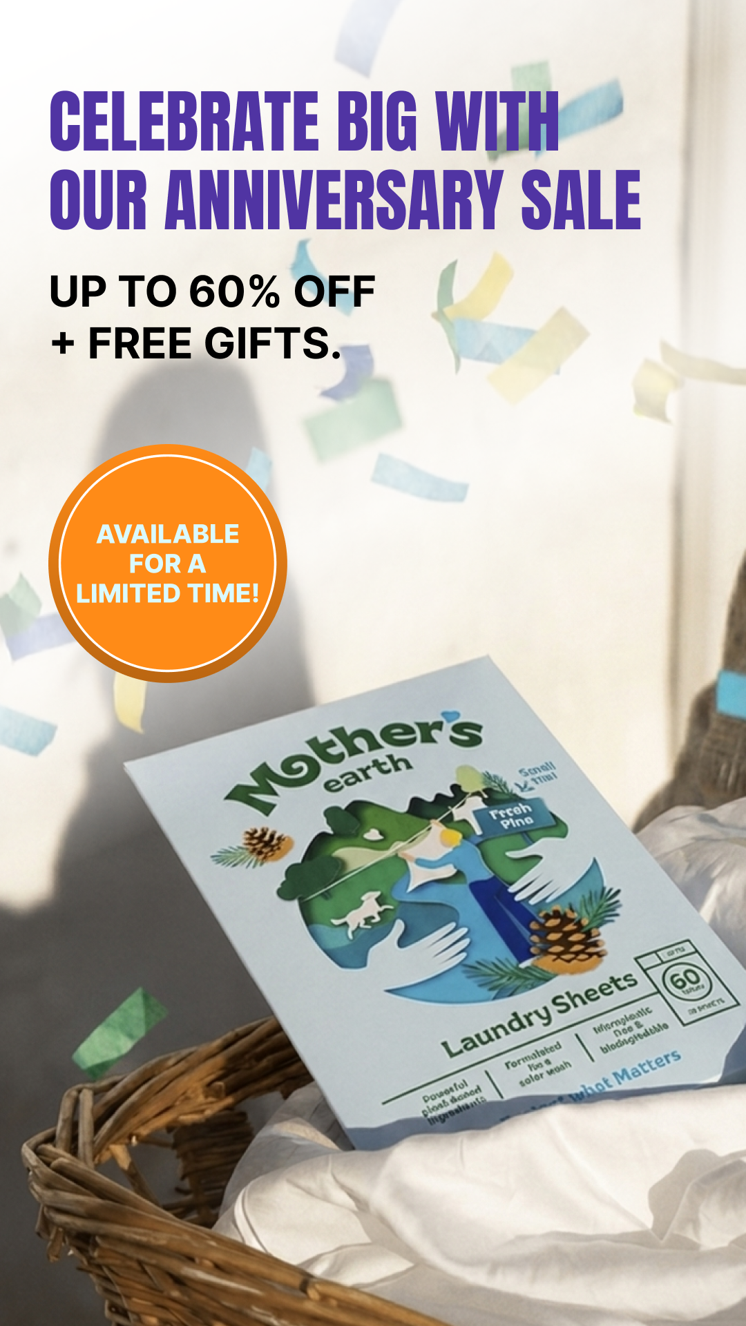 Mothers Earth Facebook ad