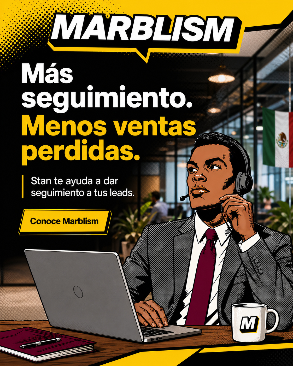 Marblism Facebook ad