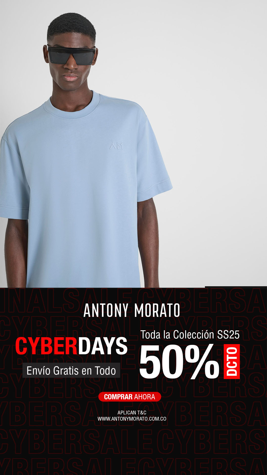 Antony Morato Colombia Facebook ad from Jun 22, 2026