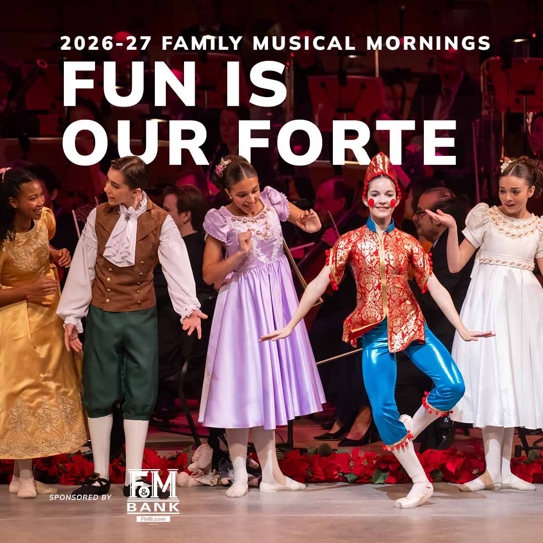 Pacific Symphony Facebook ad: Like a spark of imagination, a season made…