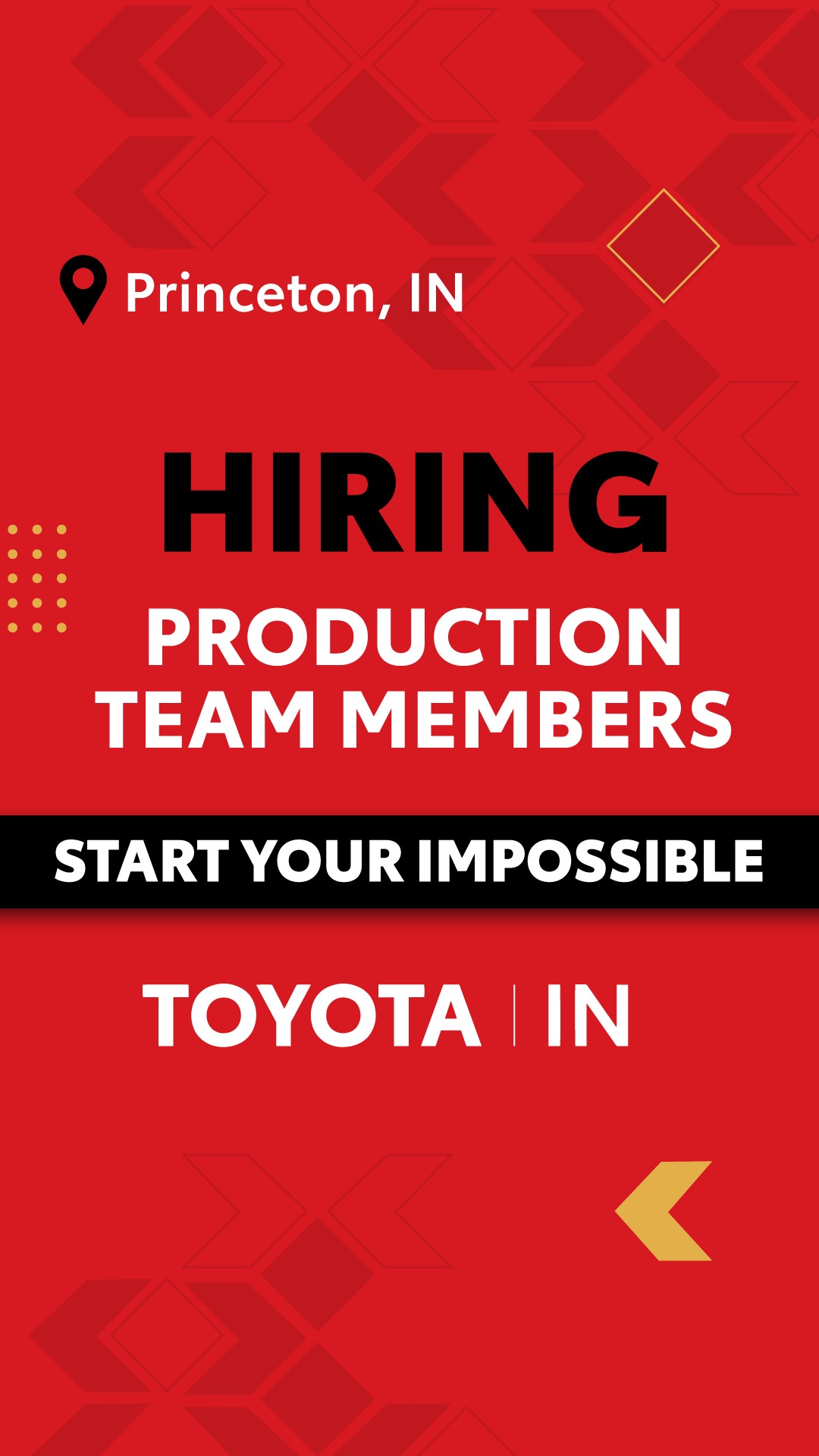 Life at Toyota Facebook ad from Sep 30, 2025