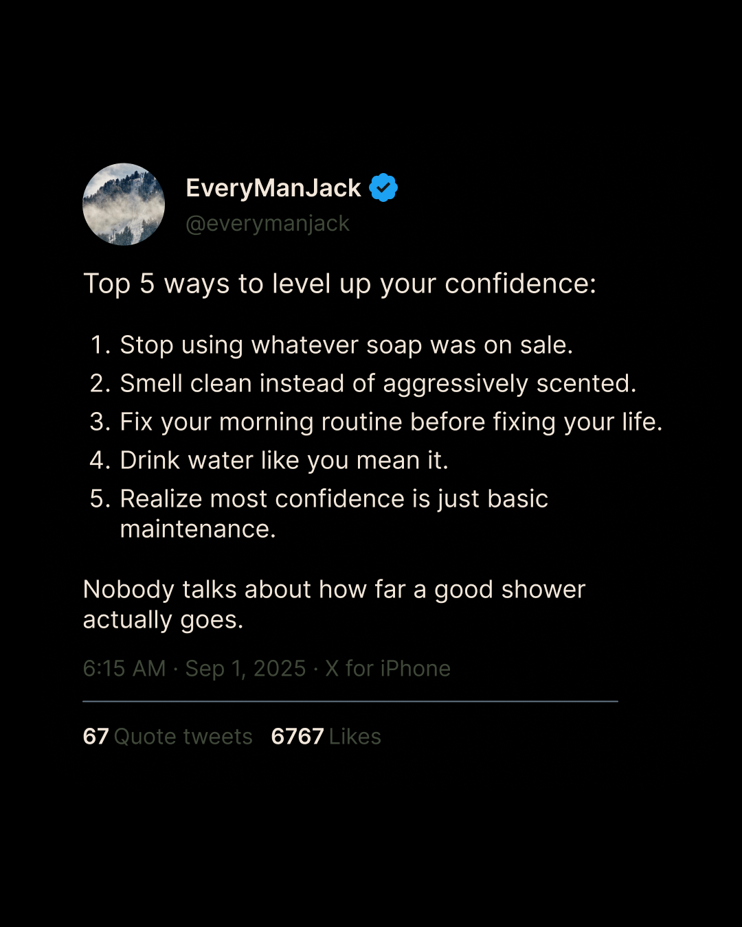 Every Man Jack Facebook ad