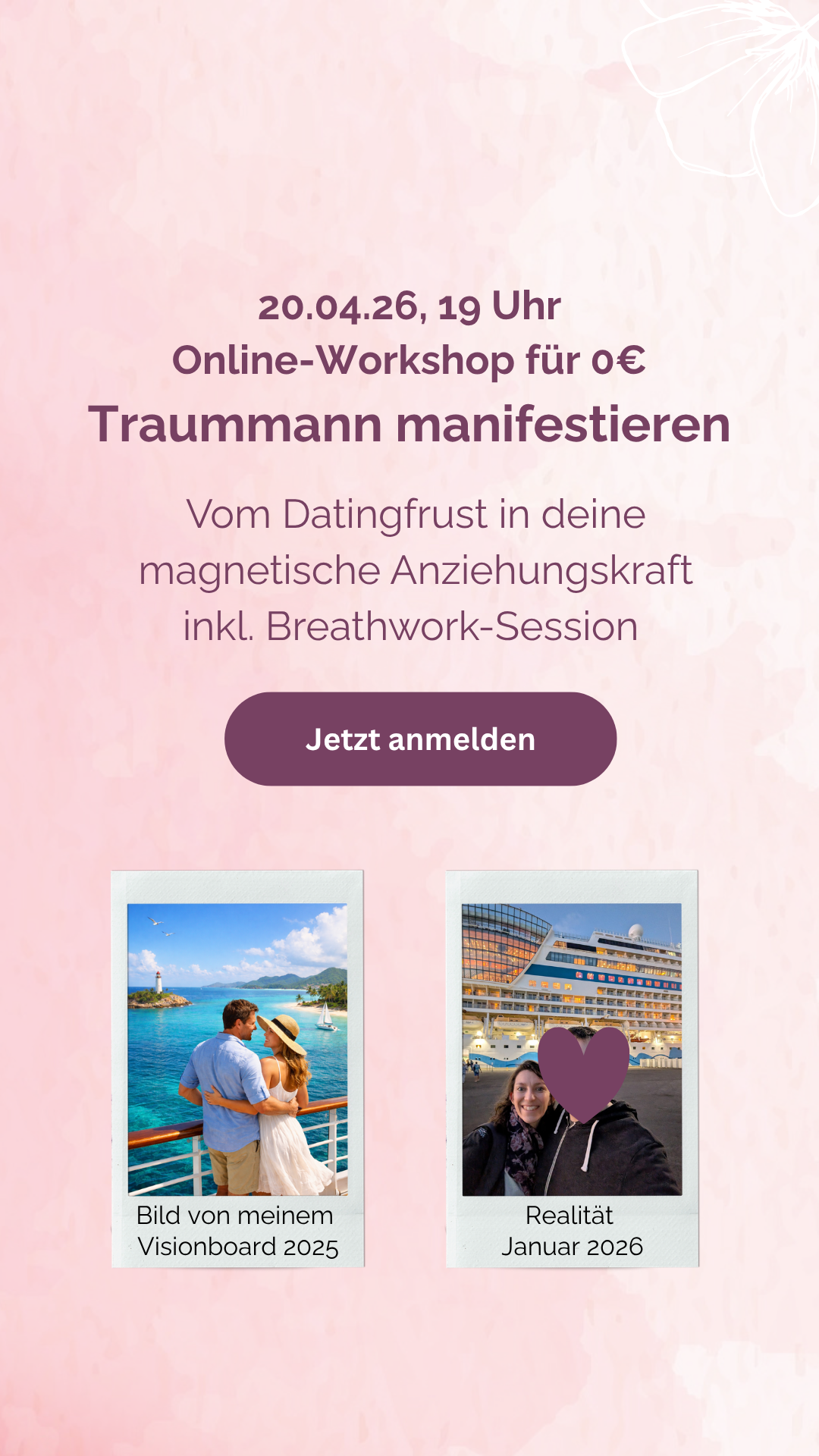 Maria Adamer - Coaching für Single-Frauen Facebook ad from Apr 9, 2026