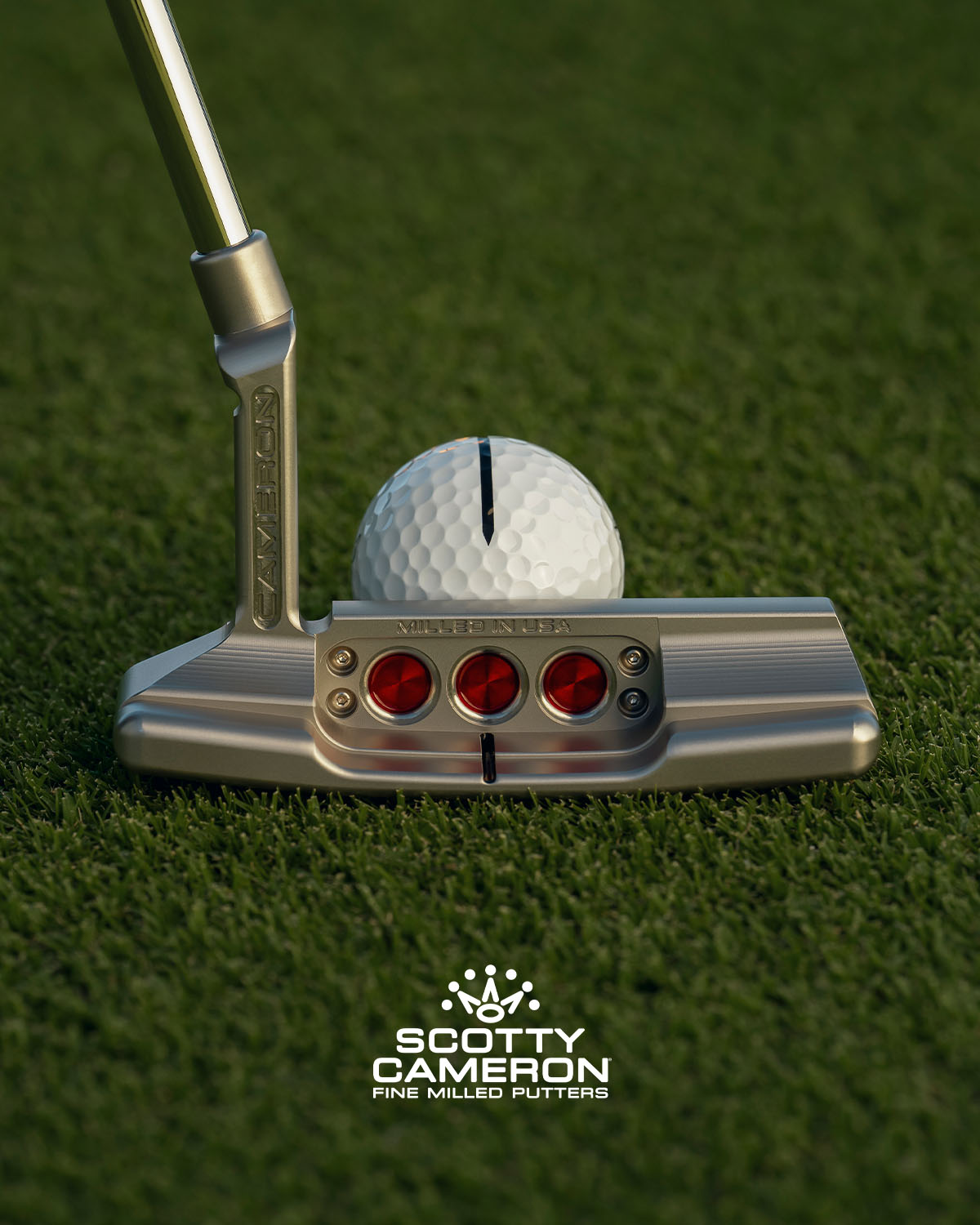 Scotty Cameron Facebook ad: Studio Style Blades and Mid-Mallets