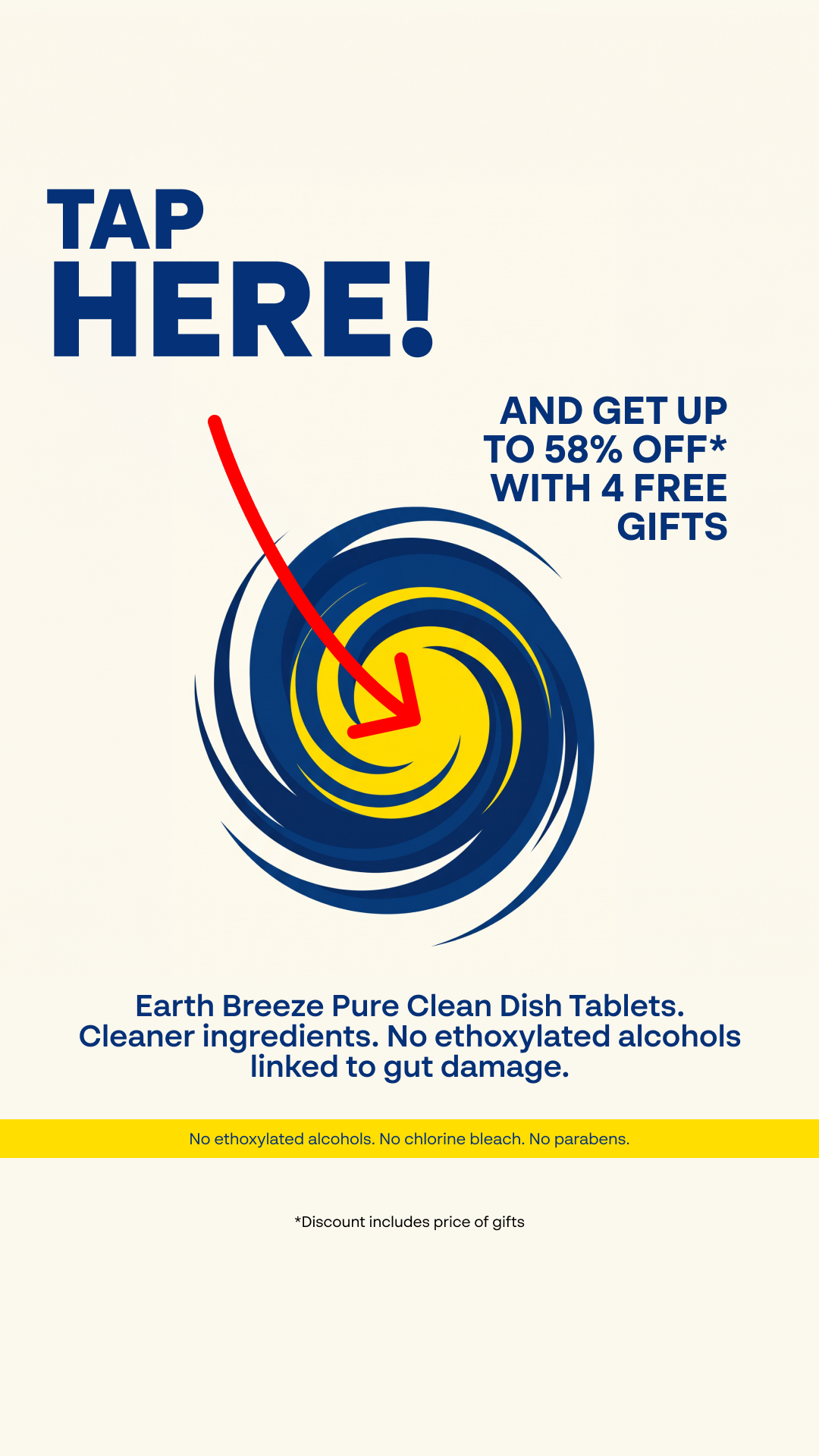 Earth Breeze Facebook ad