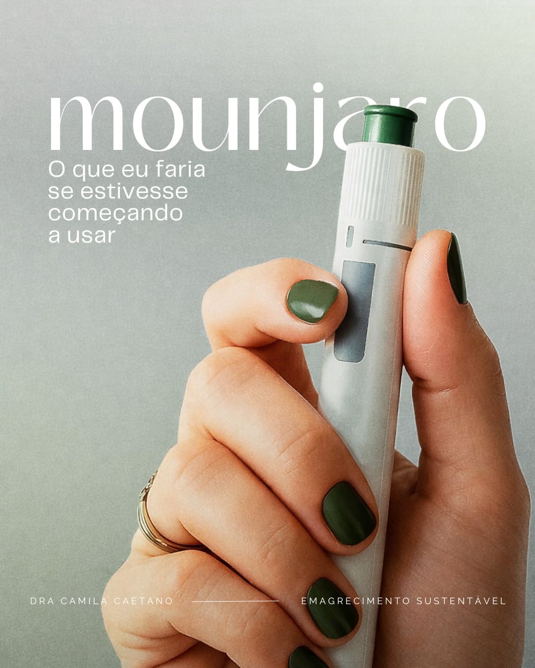 Camilla Caetano Facebook ad: Mounjaro não é milagre.