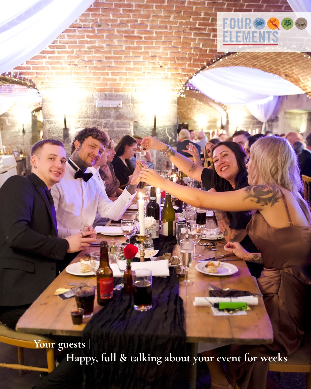 Four Elements Catering Facebook ad