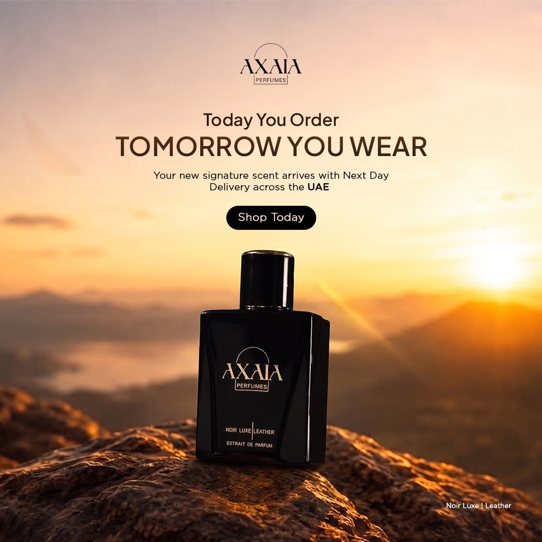 Axaia Perfumes Facebook ad: The Scent People Remember You By
