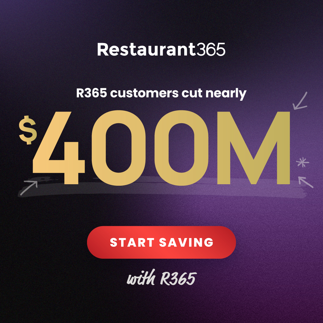 Restaurant365 Facebook ad