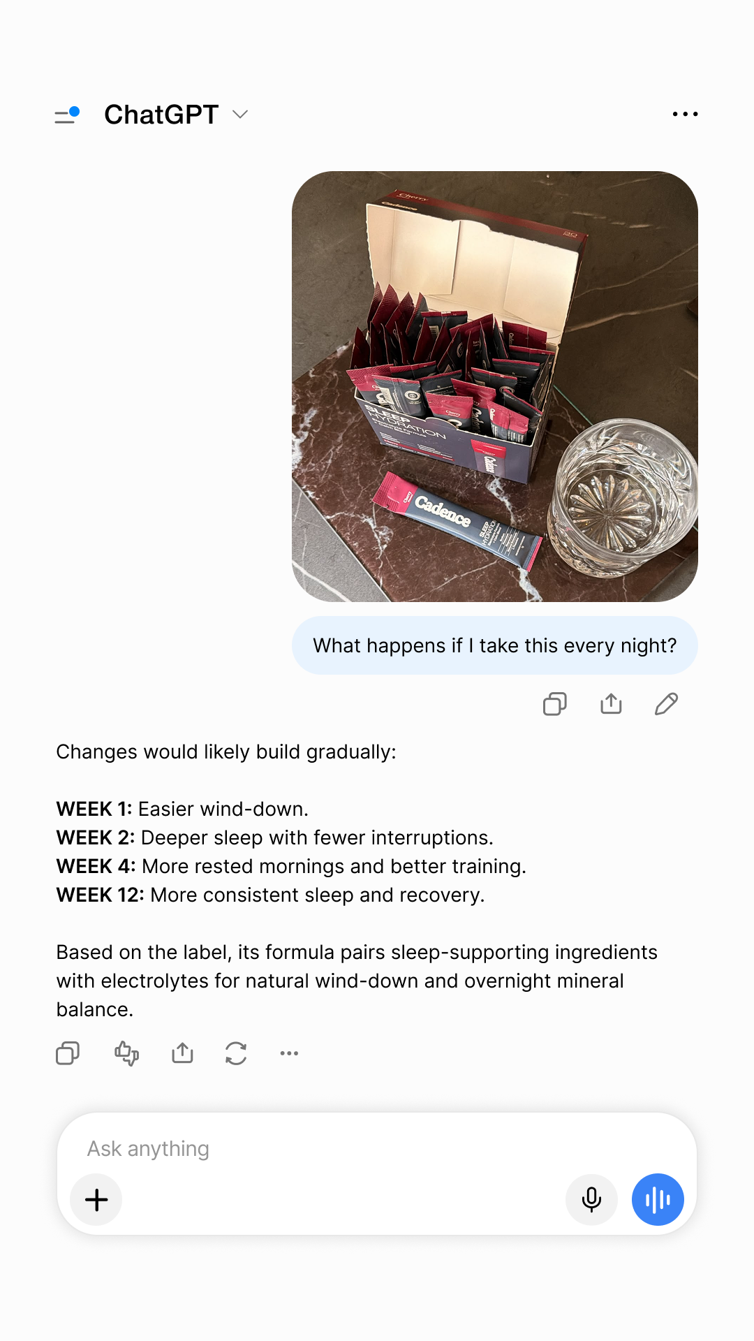 Use Cadence Facebook ad
