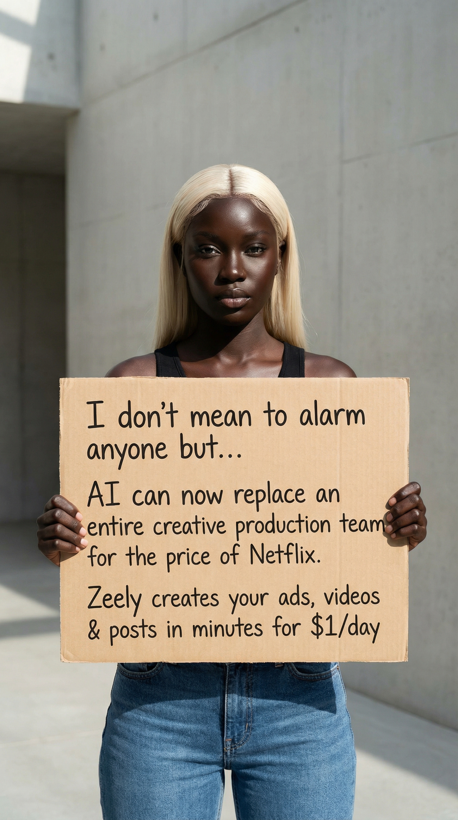 Zeely Facebook ad