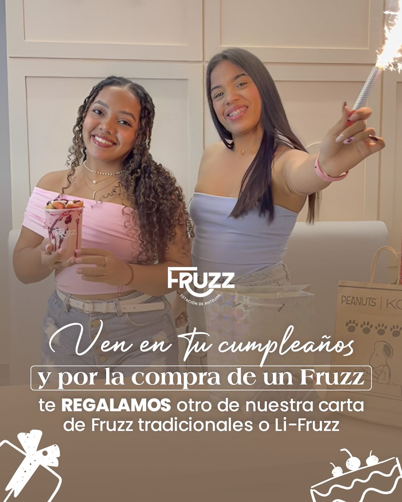 FRUZZ Facebook ad