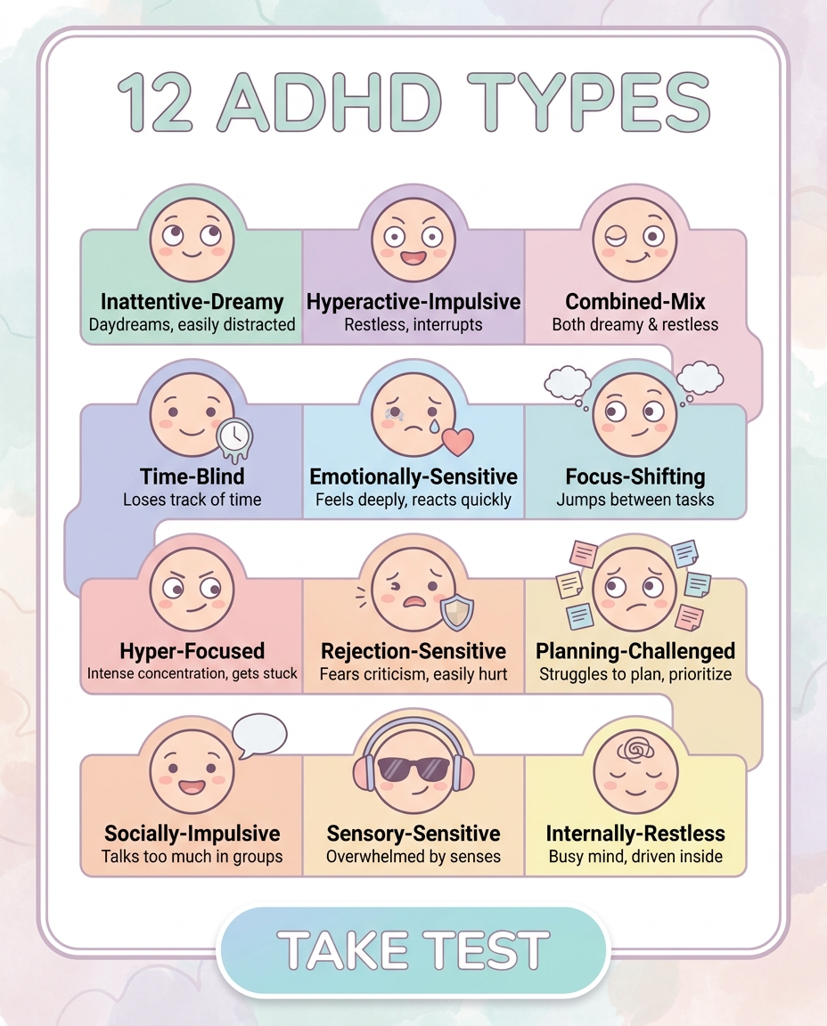 ADHD Clarity Test Facebook ad