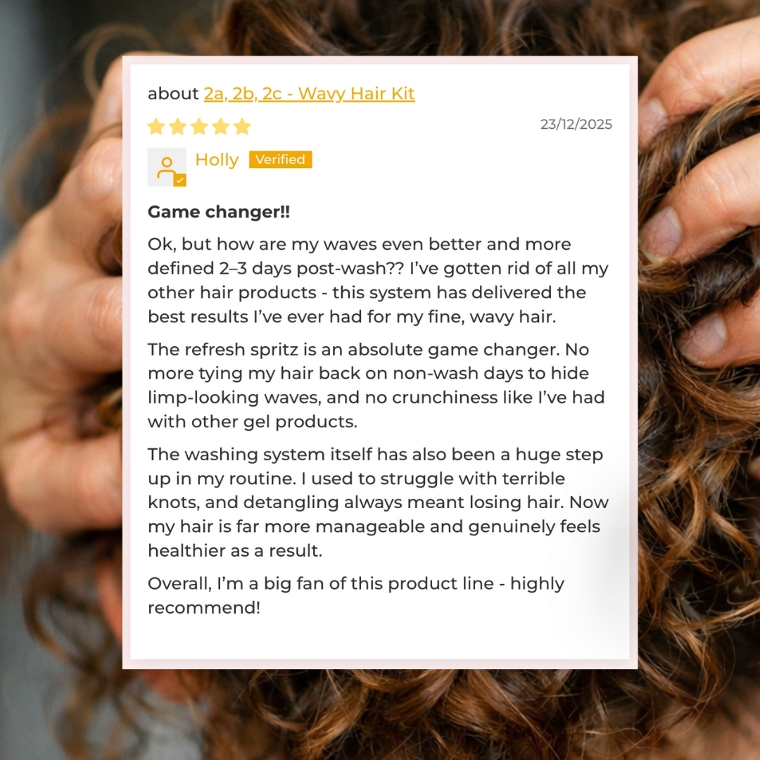 LOHY. Curls Facebook ad