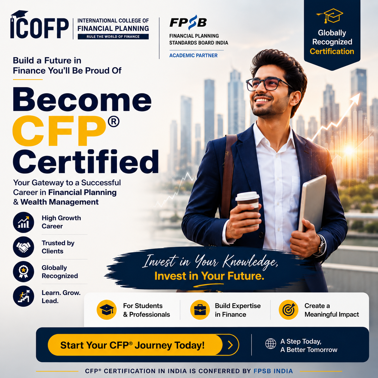ICOFP Facebook ad: Become a Certified Financial Planner