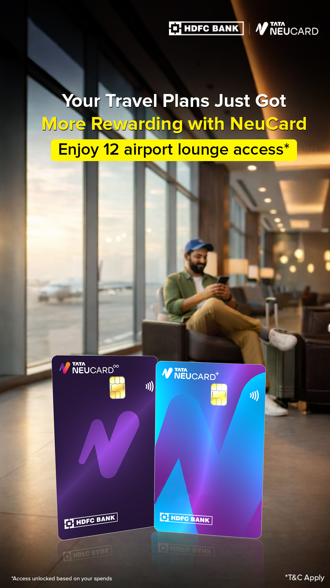Tata Neu Facebook ad: Pre-flight > In-flight