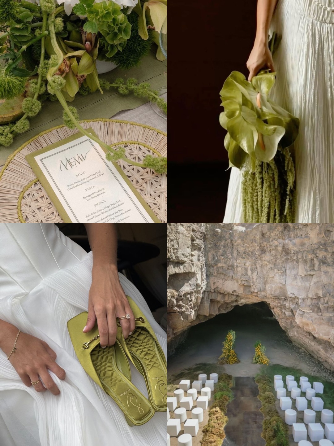 Bliss & Bone Facebook ad: Sculptural florals, citrus-toned palettes, and modern…