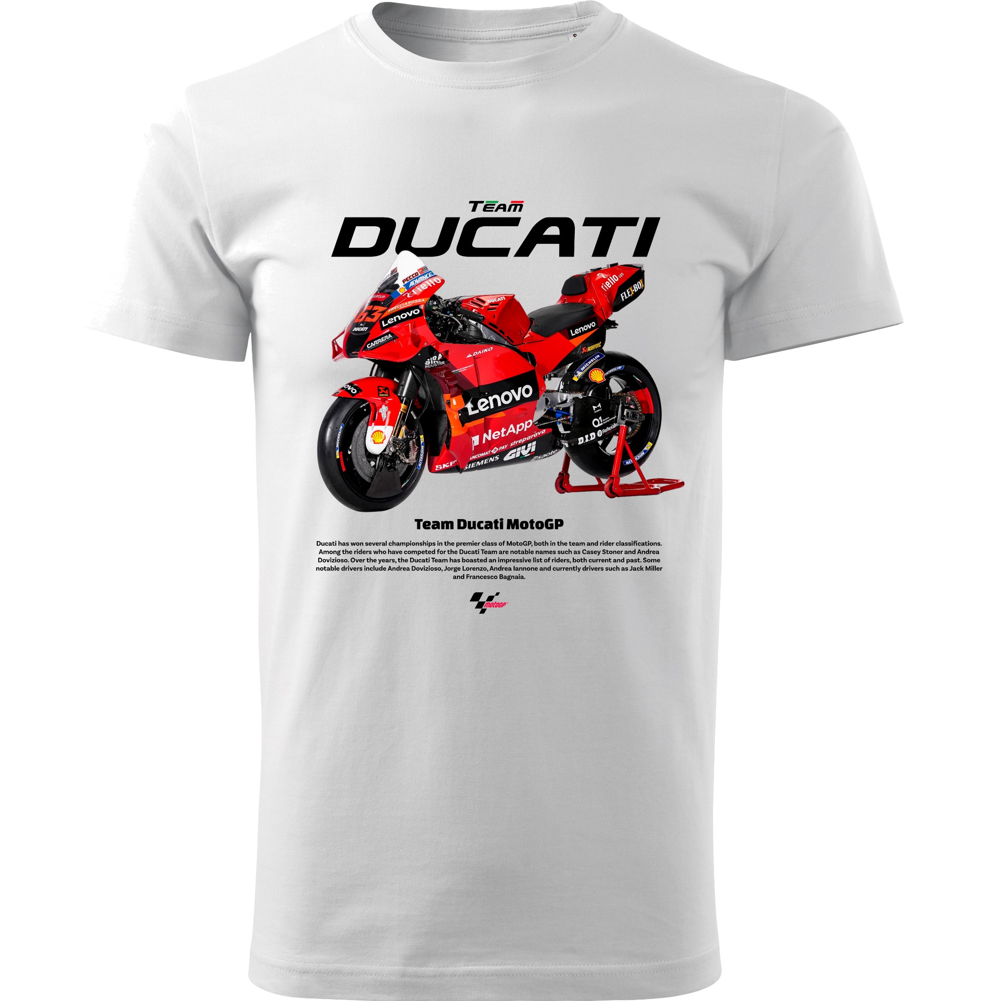 NextGear Facebook ad: Objev nejoblíbenější motocykly na svém tričku od závodních…