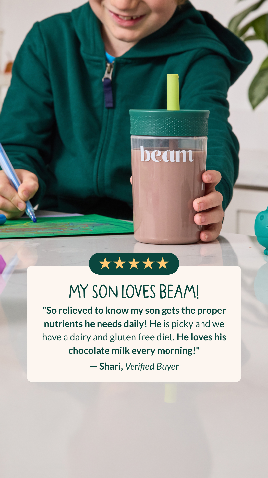 beam Facebook ad