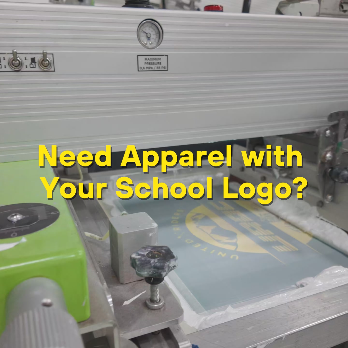Entripy Custom Clothing Facebook ad: Custom Gear for Schools