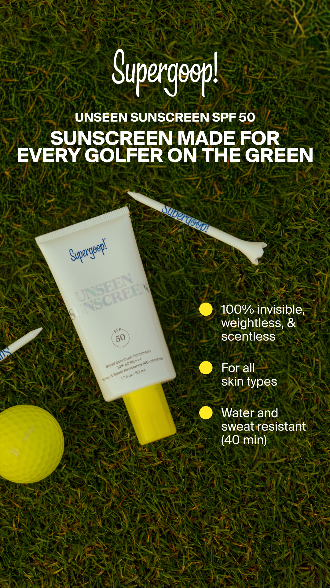 Supergoop Facebook ad