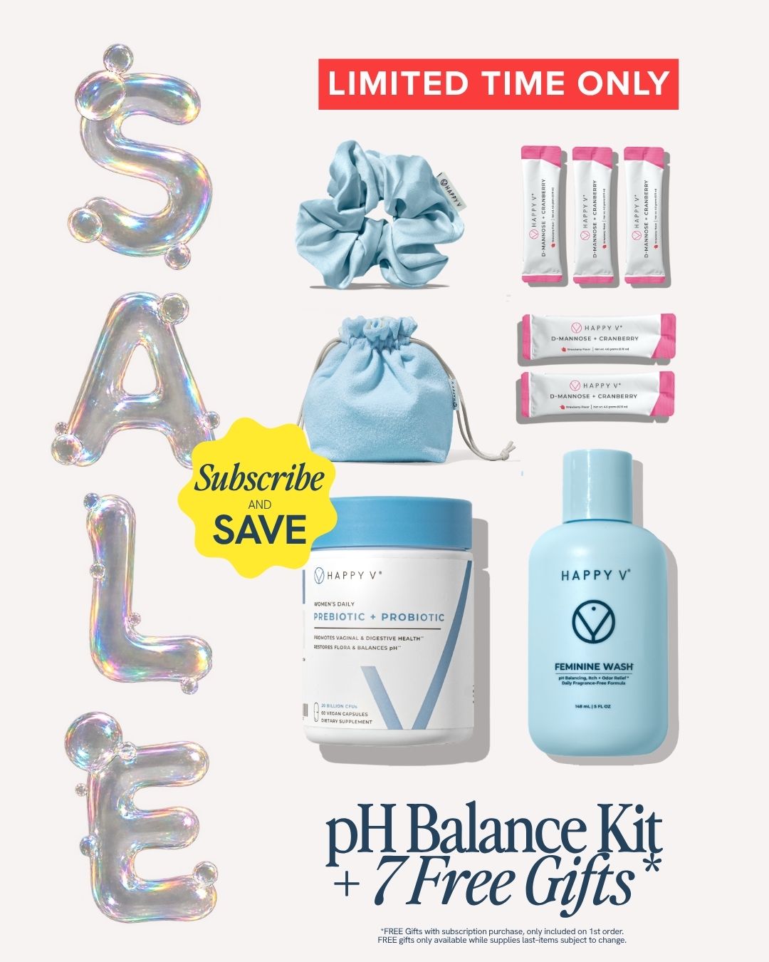 Happy V Facebook ad