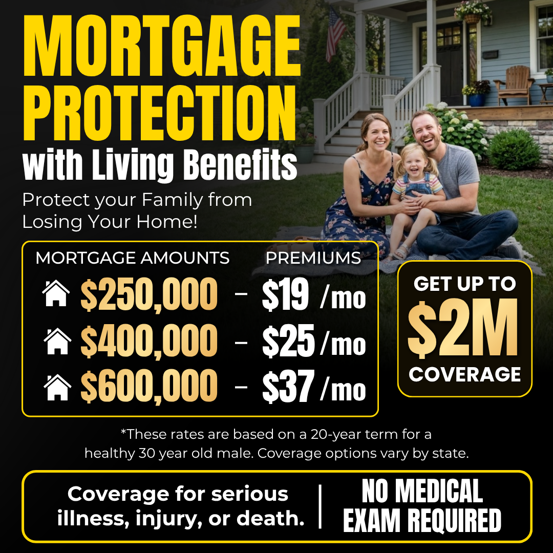 Family Term & Home Protection Solutions Facebook ad: Most homeowners don't know this until it's too…