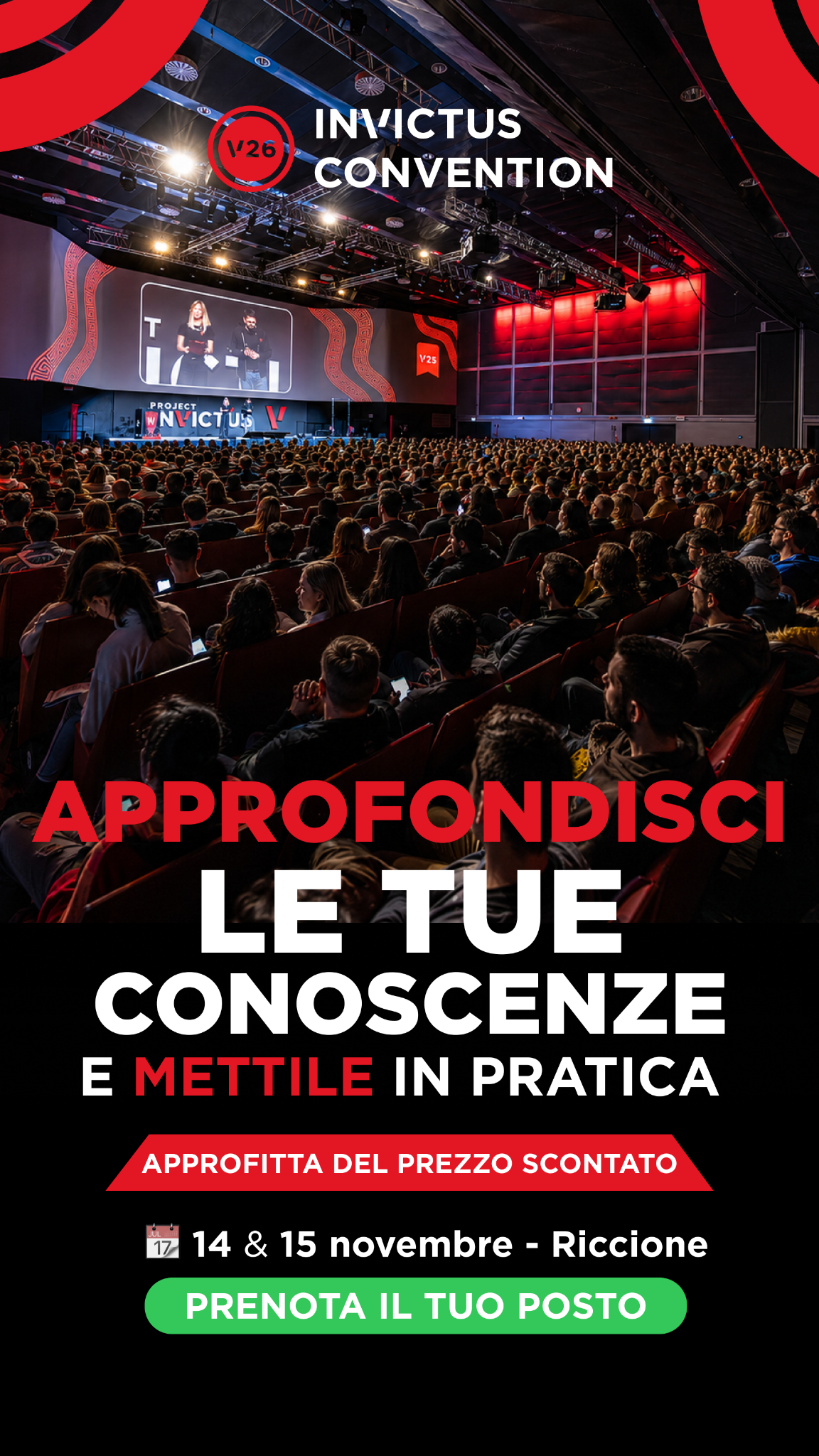 project inVictus Facebook ad