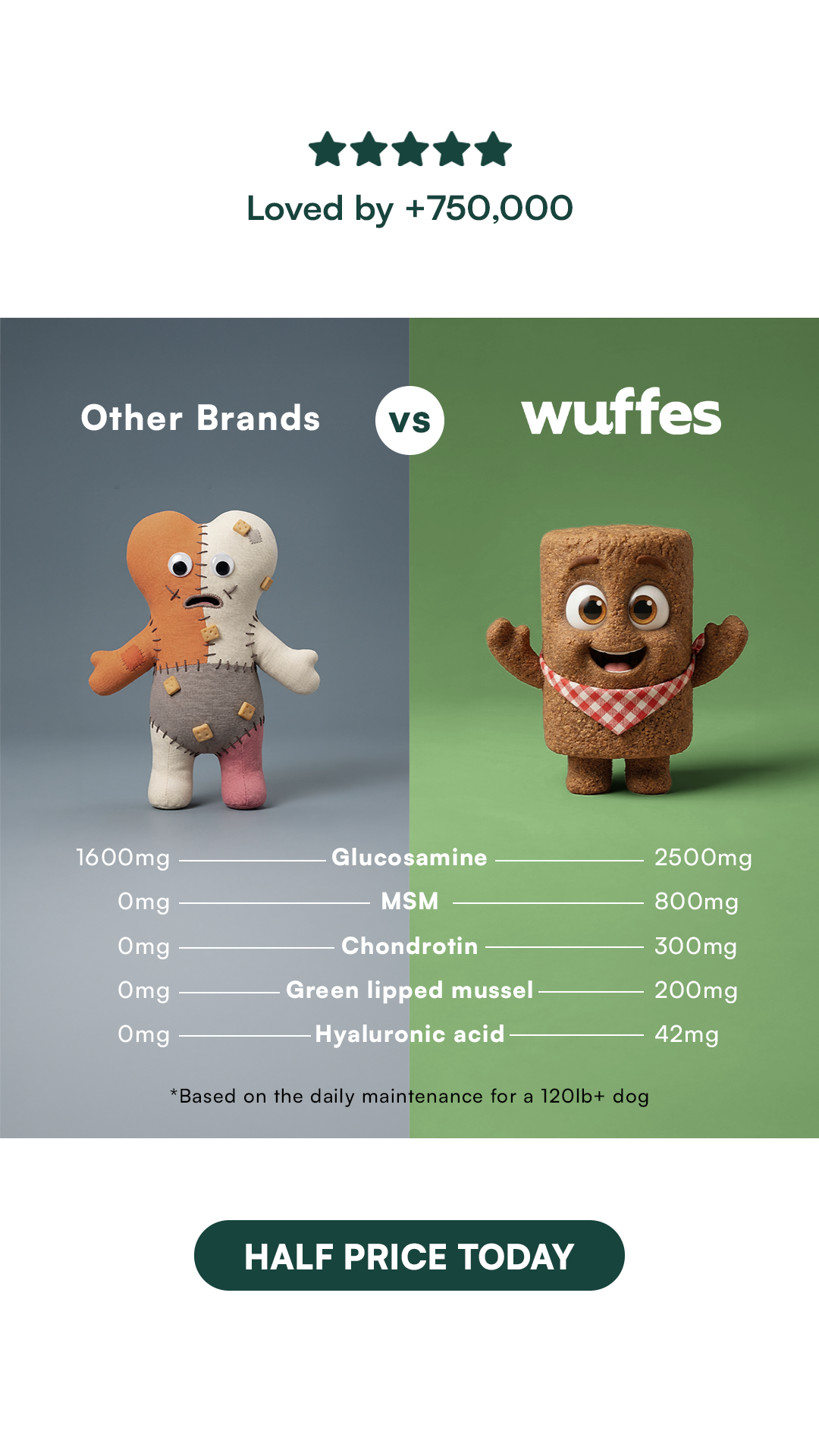 Wuffes Facebook ad