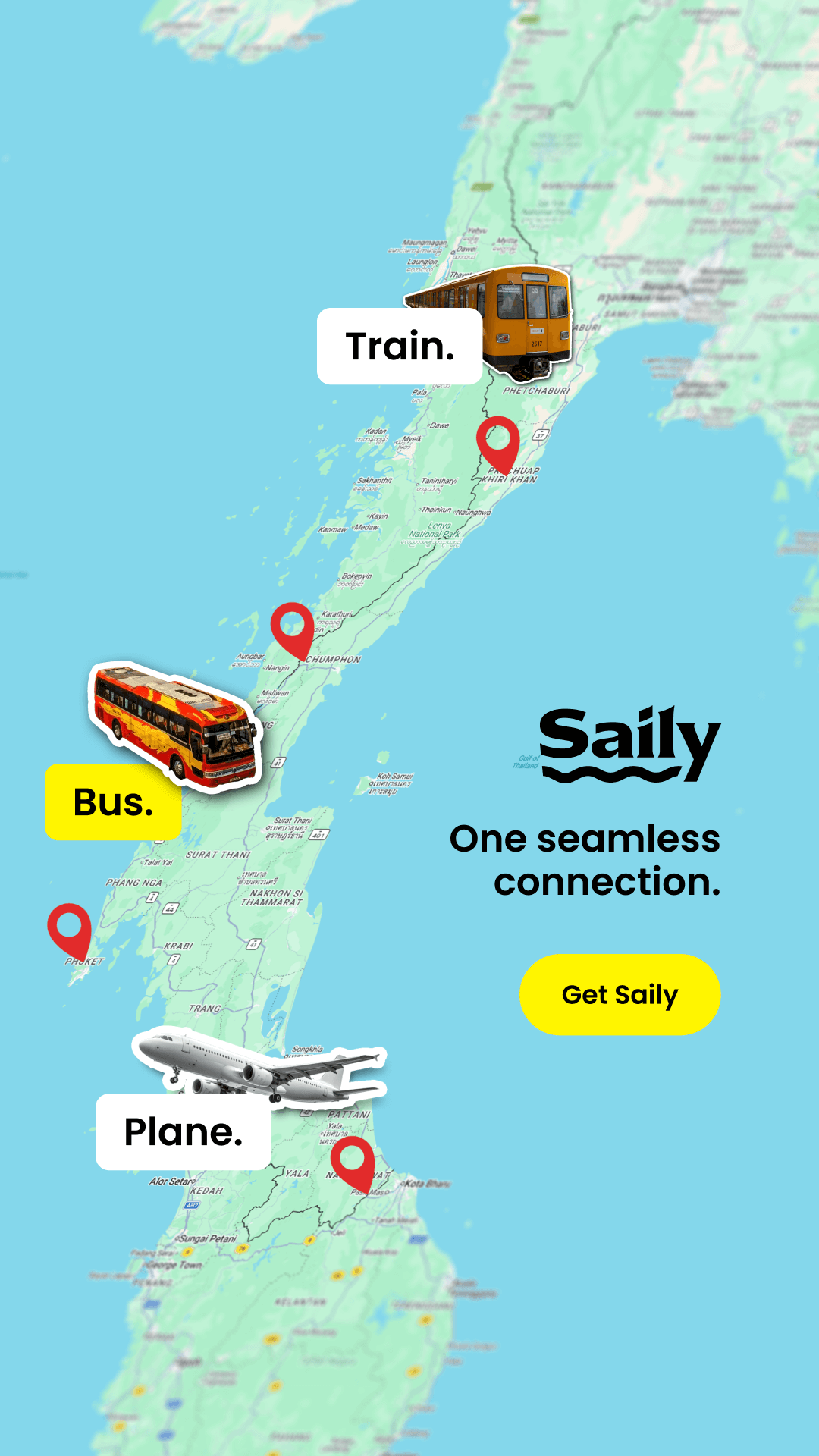 Saily Facebook ad
