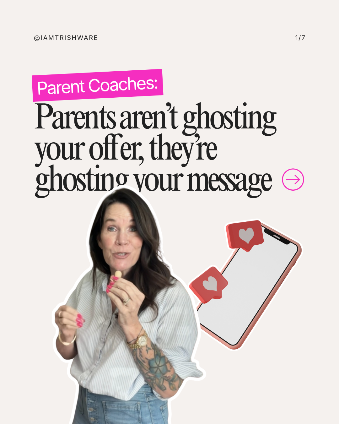 Trish Ware Facebook ad