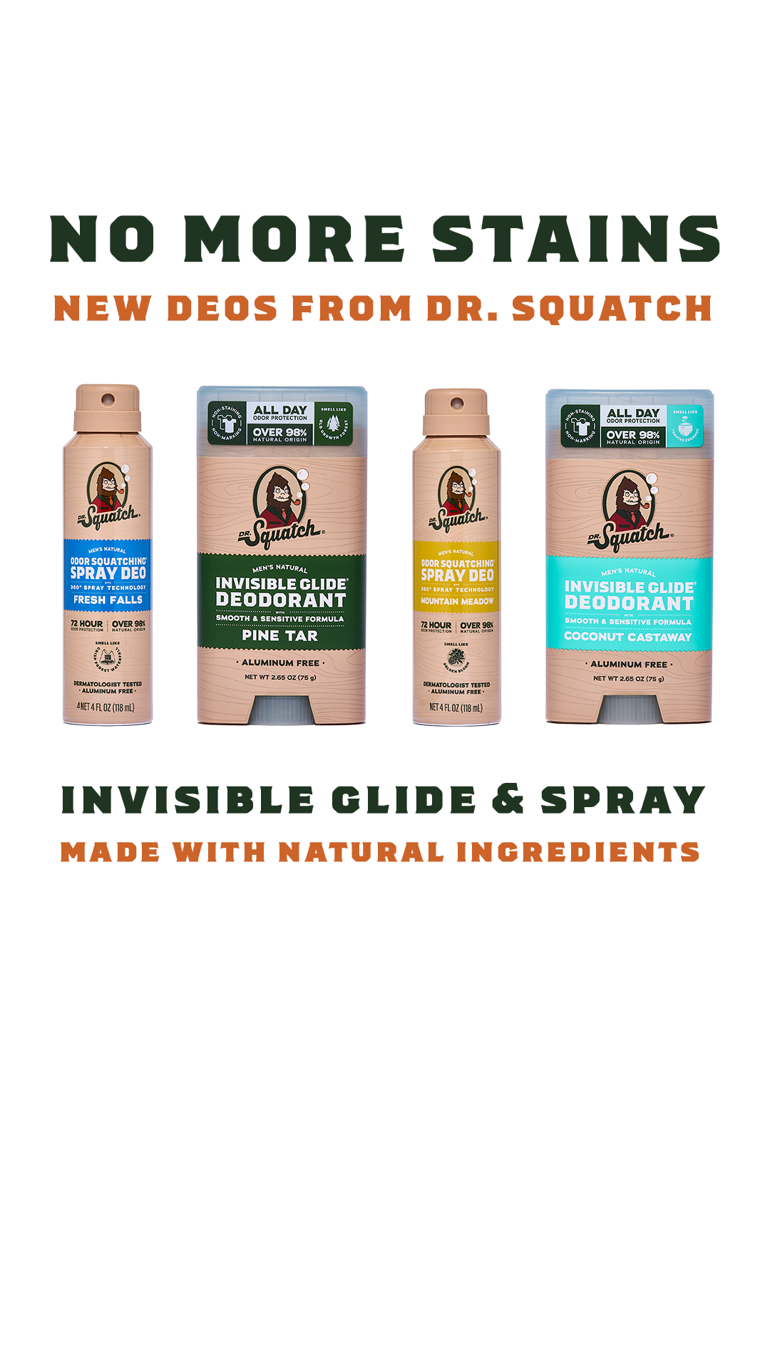 Dr. Squatch Facebook ad