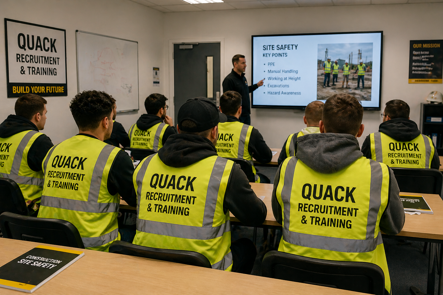Quack Recruitment & Training Facebook ad