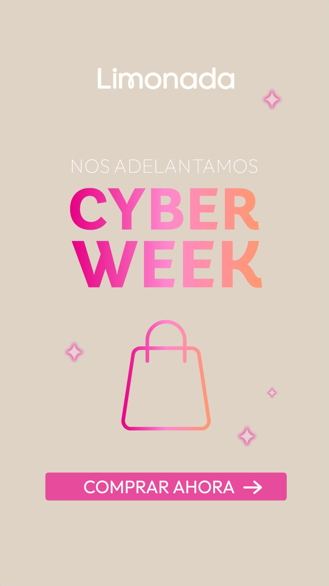 Limonada Facebook ad: Cyber Week Limonada