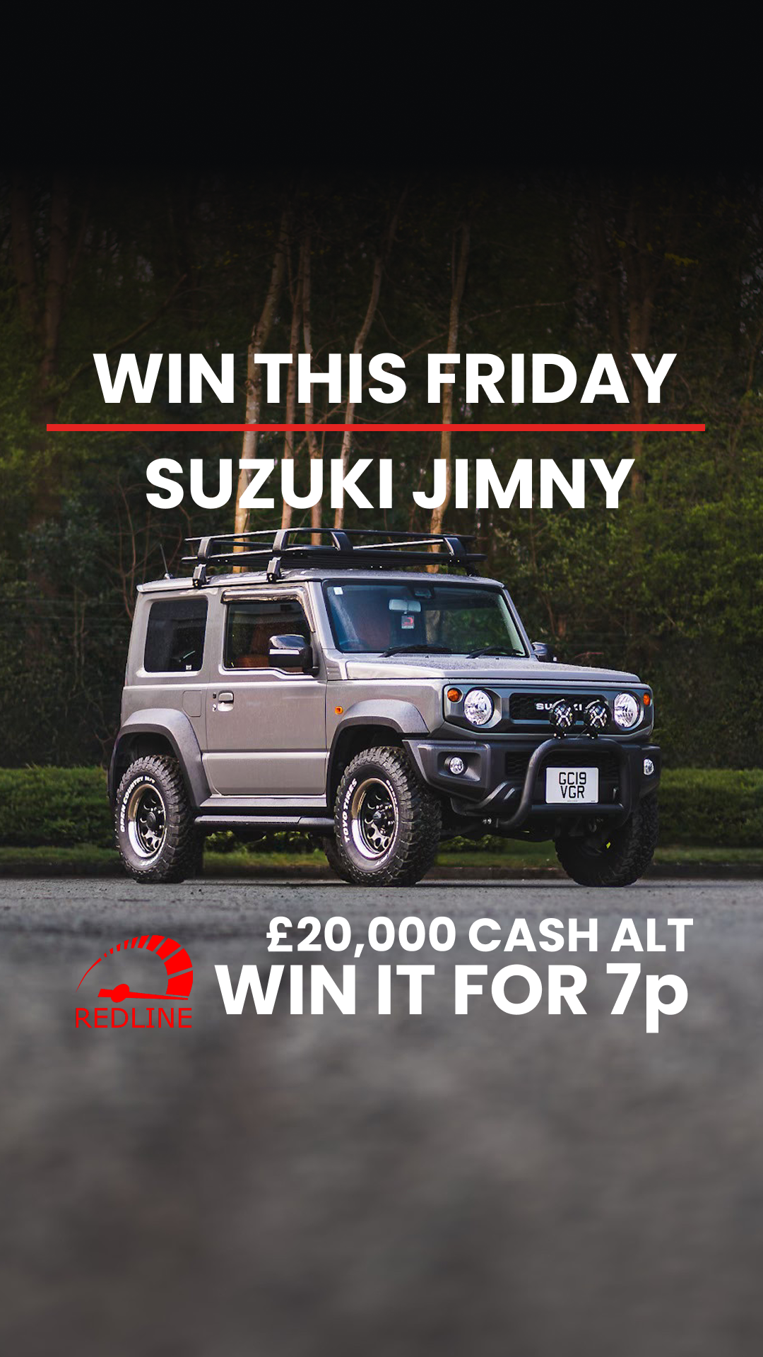 Redline Competitions Facebook ad