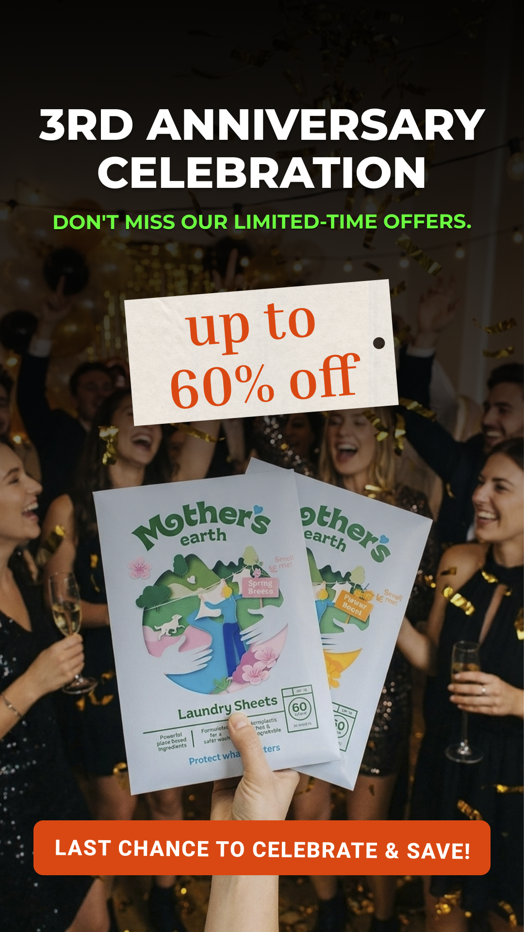 Mothers Earth Facebook ad