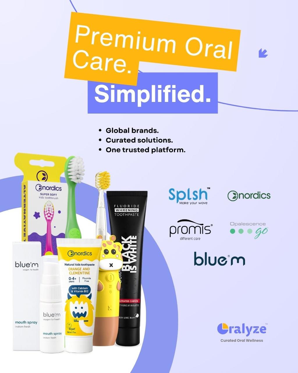 Oralyze Facebook ad: Not all oral care products are created equal.