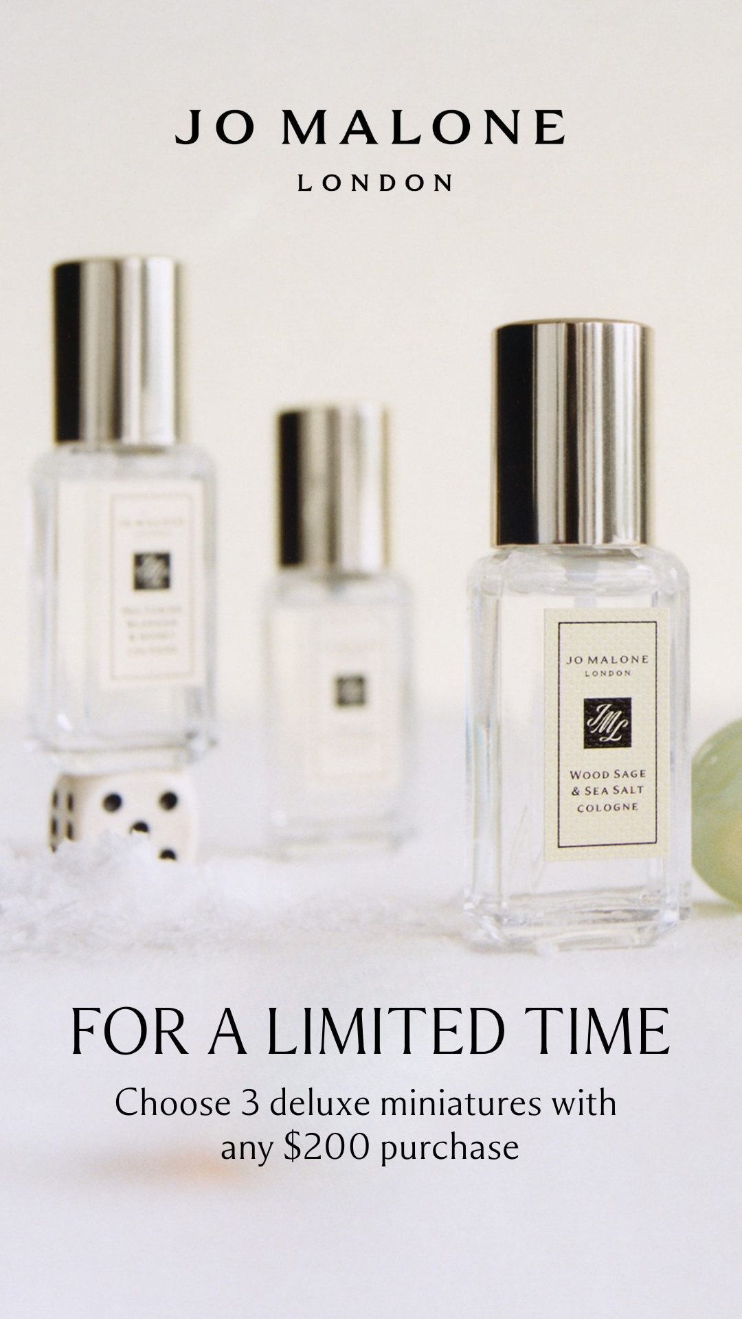 Jo Malone London Facebook ad