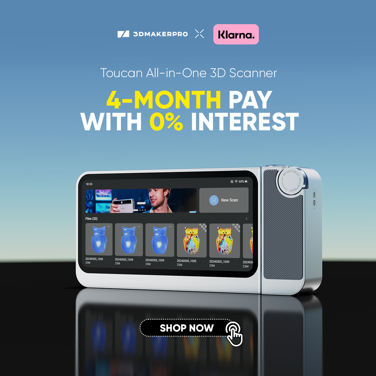 3DMakerpro Facebook ad: Extra €35 OFF Code 'BONUS35'