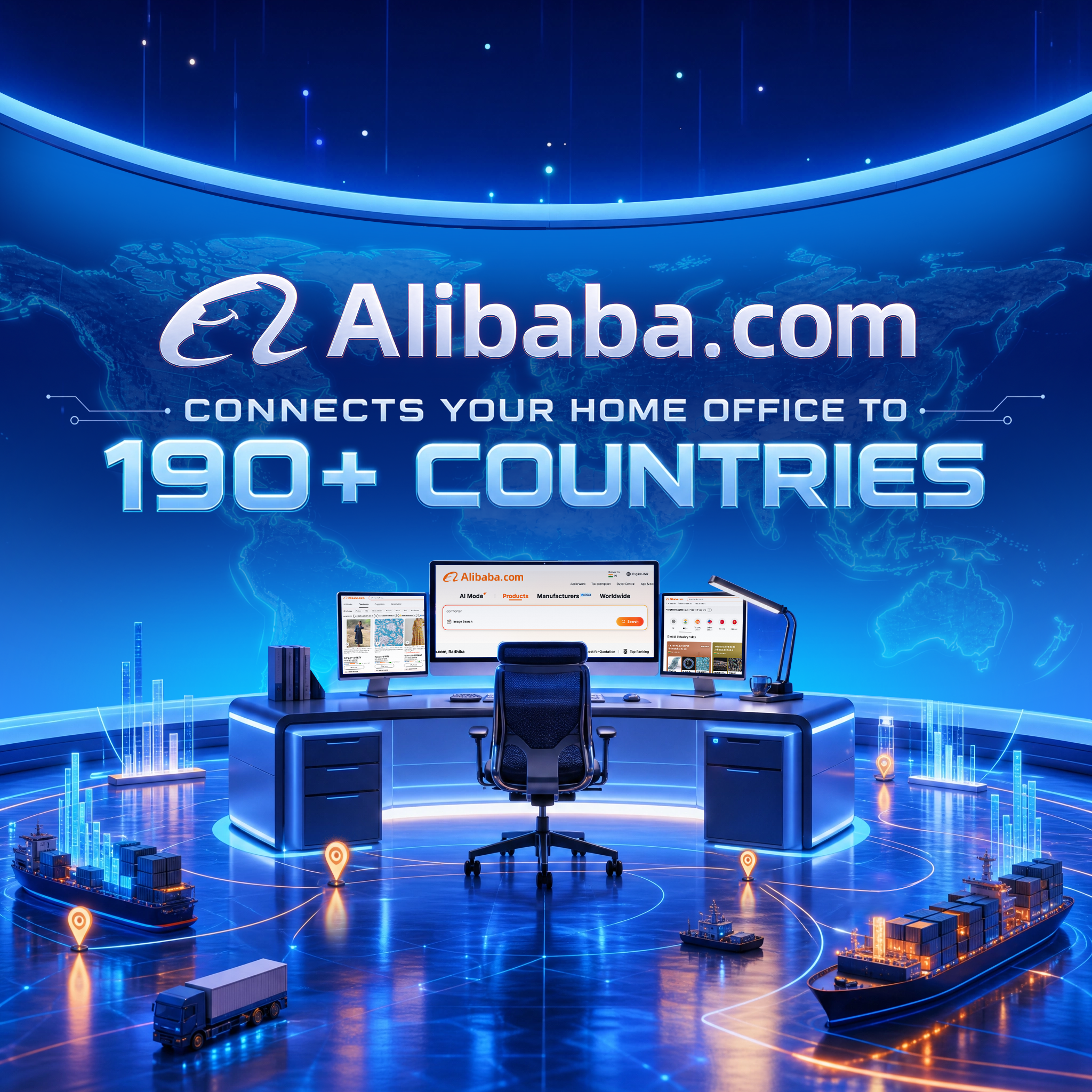 Sell on Alibaba.com Facebook ad